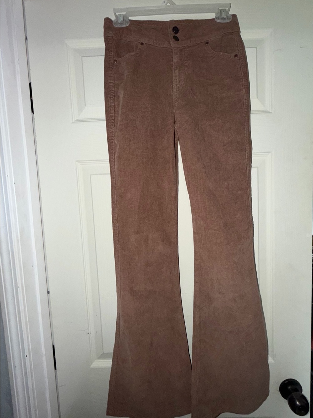 Celebrity Pink Brown Corduroy Flare Jeans